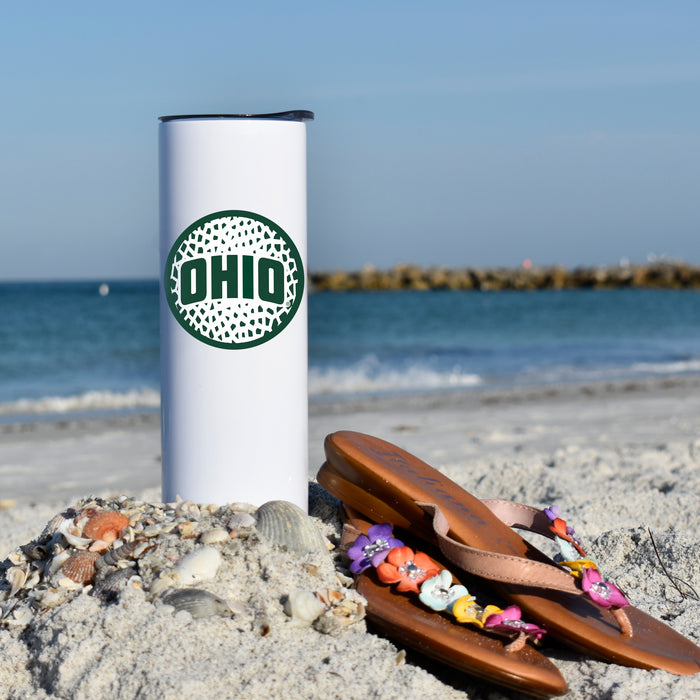Ohio University Stainless Steel Skinny Tumbler 20 OZ