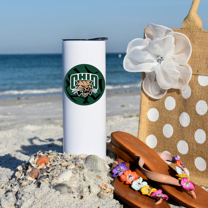 Ohio University Stainless Steel Skinny Tumbler 20 OZ