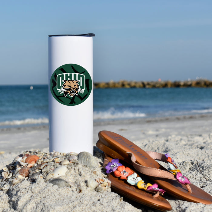Ohio University Stainless Steel Skinny Tumbler 20 OZ