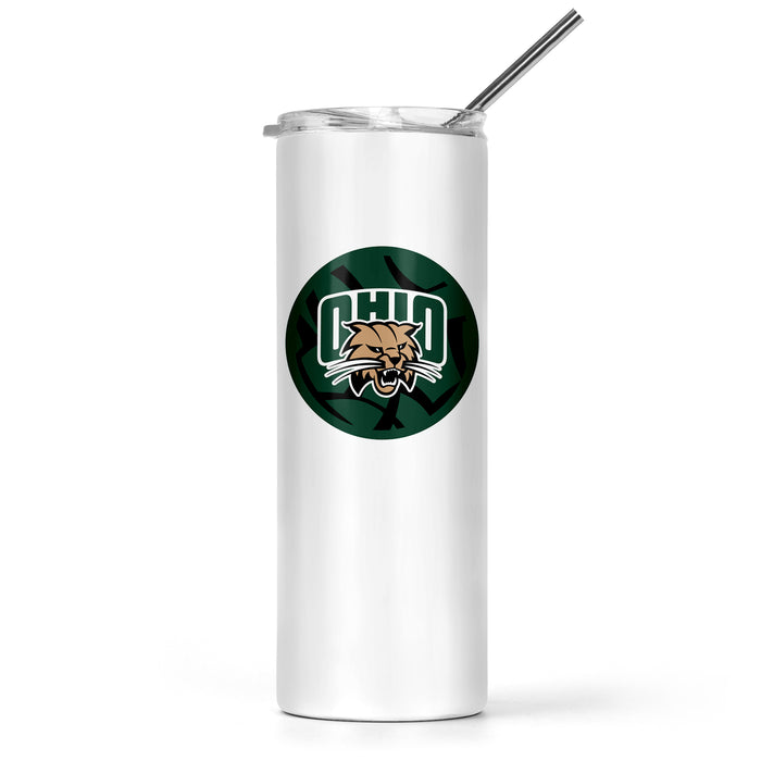 Ohio University Stainless Steel Skinny Tumbler 20 OZ