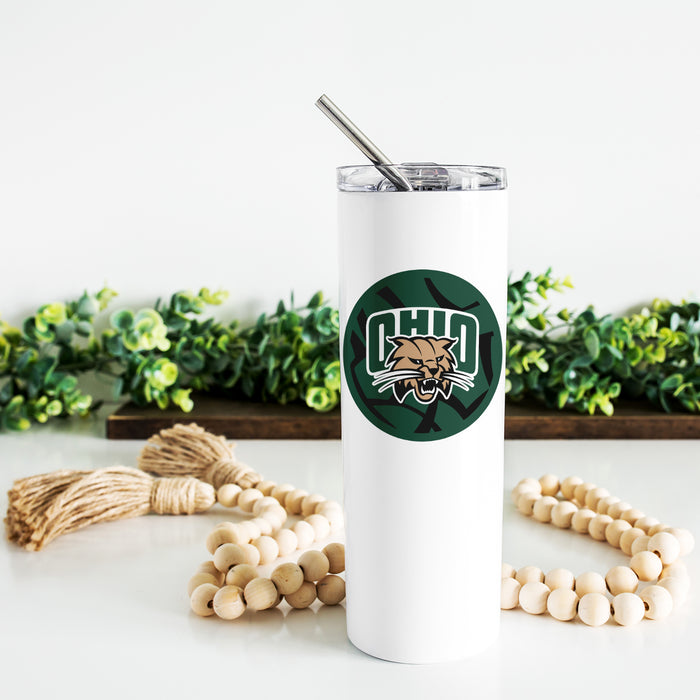 Ohio University Stainless Steel Skinny Tumbler 20 OZ