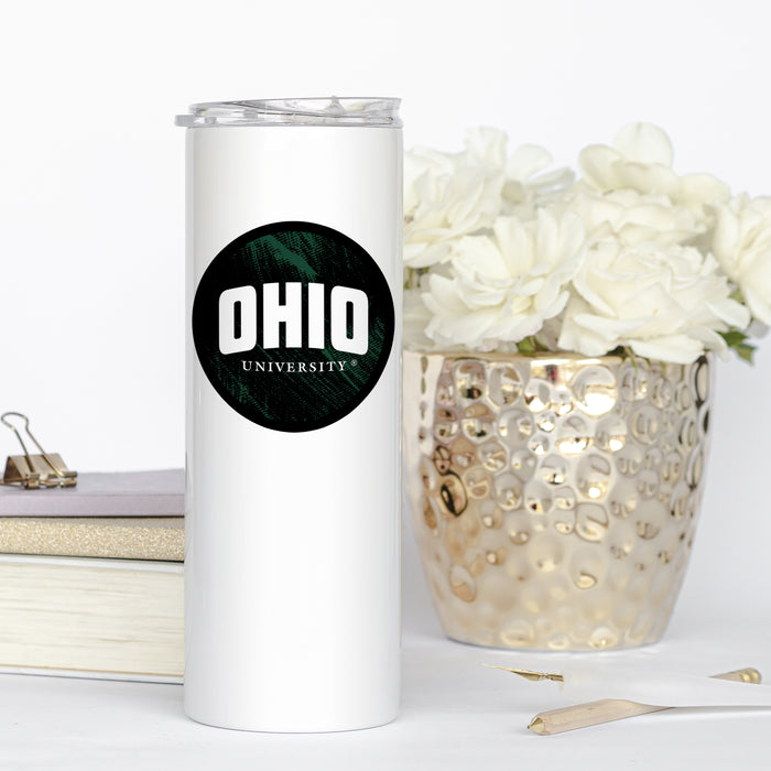 Ohio University Stainless Steel Skinny Tumbler 20 OZ