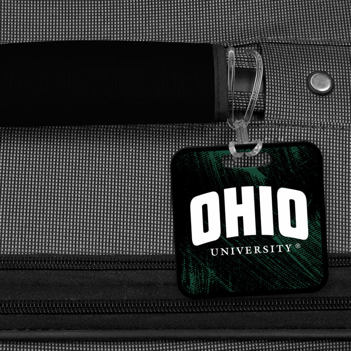 Ohio University Luggage Bag Tag (square)