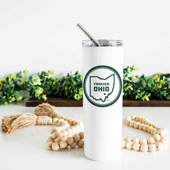 Ohio University Stainless Steel Skinny Tumbler 20 OZ