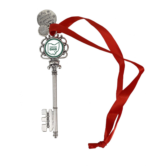 Ohio University Christmas Ornament Santa Magic Key