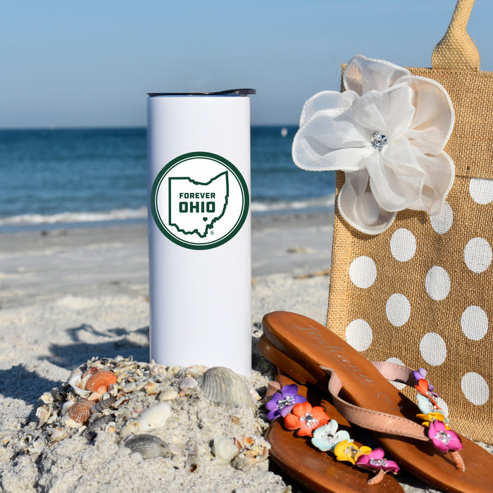 Ohio University Stainless Steel Skinny Tumbler 20 OZ