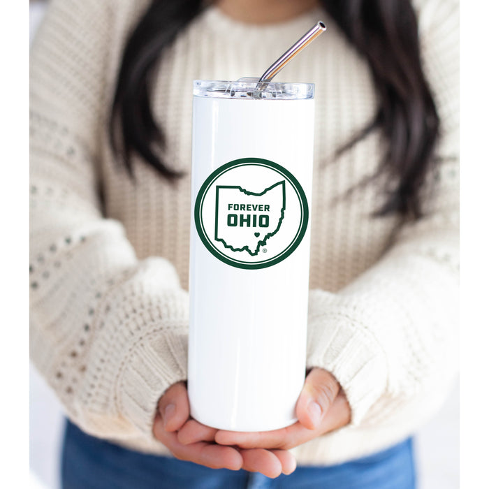 Ohio University Stainless Steel Skinny Tumbler 20 OZ
