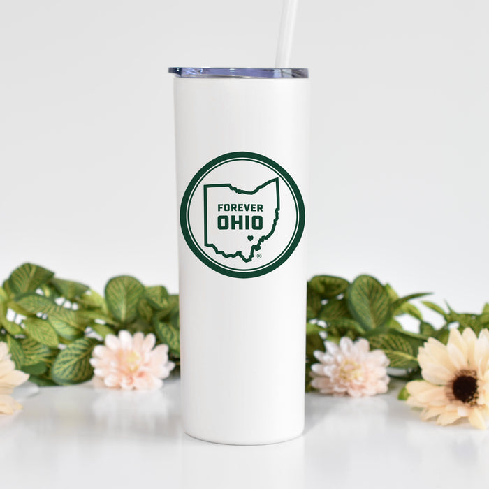 Ohio University Stainless Steel Skinny Tumbler 20 OZ