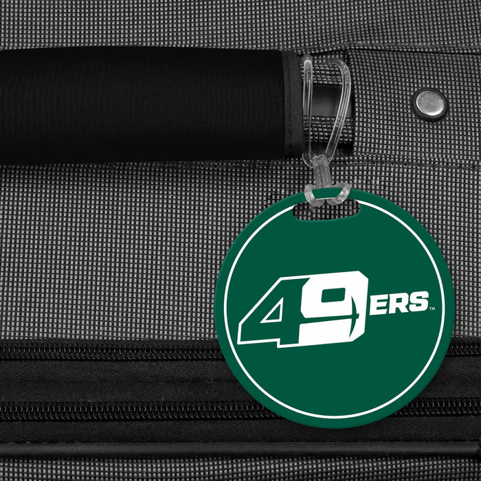 University of North Carolina at Charlotte Luggage Bag Tag (round)