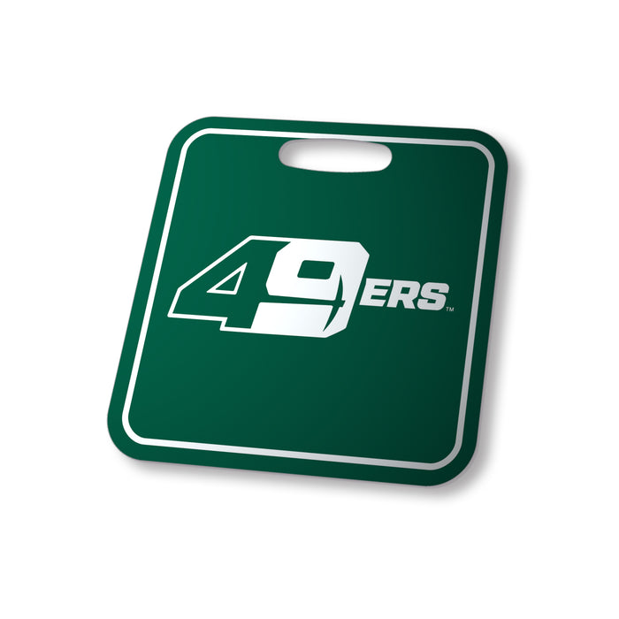 University of North Carolina at Charlotte Luggage Bag Tag (square)