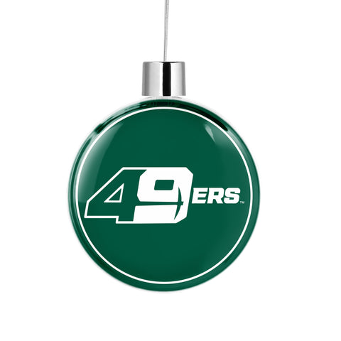 University of North Carolina at Charlotte Christmas Ornament Flat Round