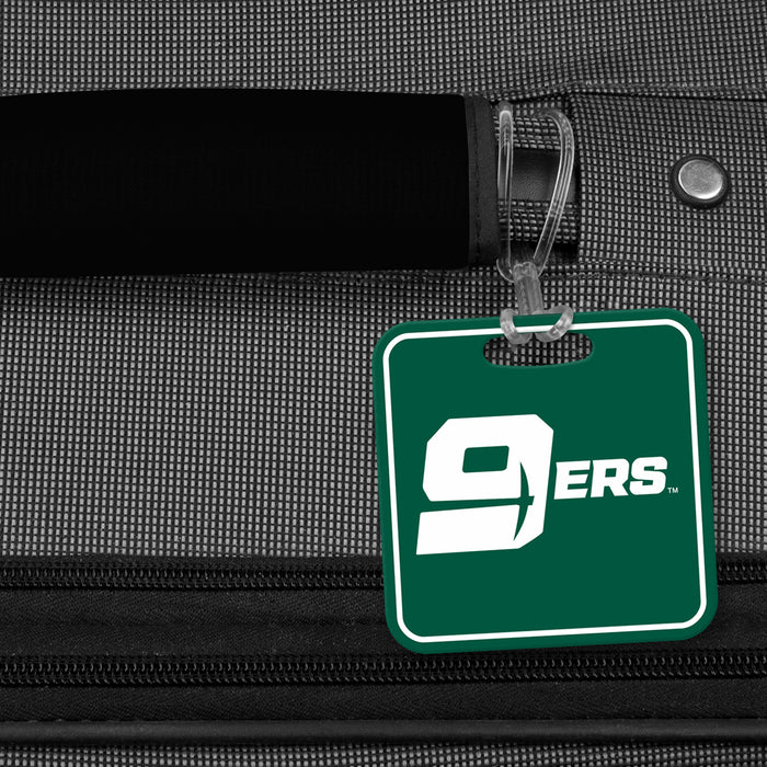 University of North Carolina at Charlotte Luggage Bag Tag (square)