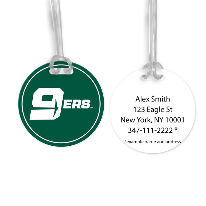 University of North Carolina at Charlotte Luggage Bag Tag (round)