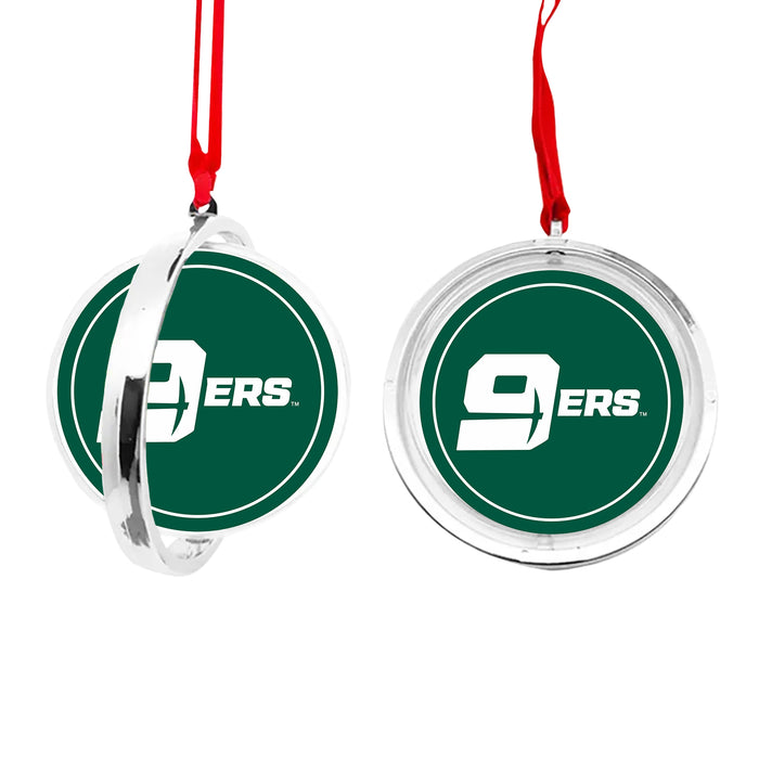 University of North Carolina at Charlotte Christmas Reversible Flat Round Ornament