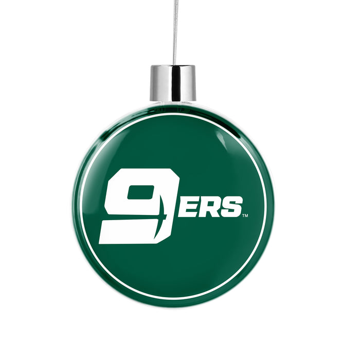 University of North Carolina at Charlotte Christmas Ornament Flat Round