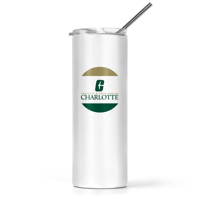 University of North Carolina at Charlotte Stainless Steel Skinny Tumbler 20 OZ