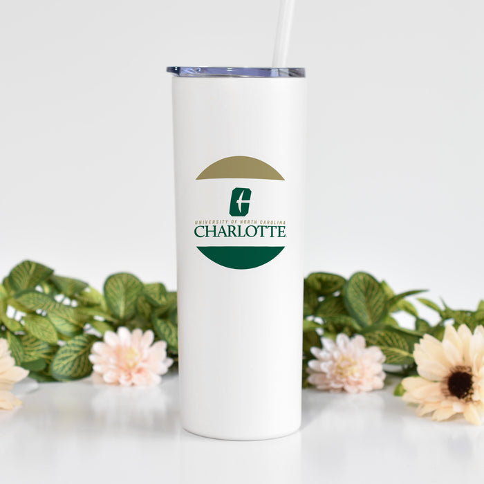 University of North Carolina at Charlotte Stainless Steel Skinny Tumbler 20 OZ