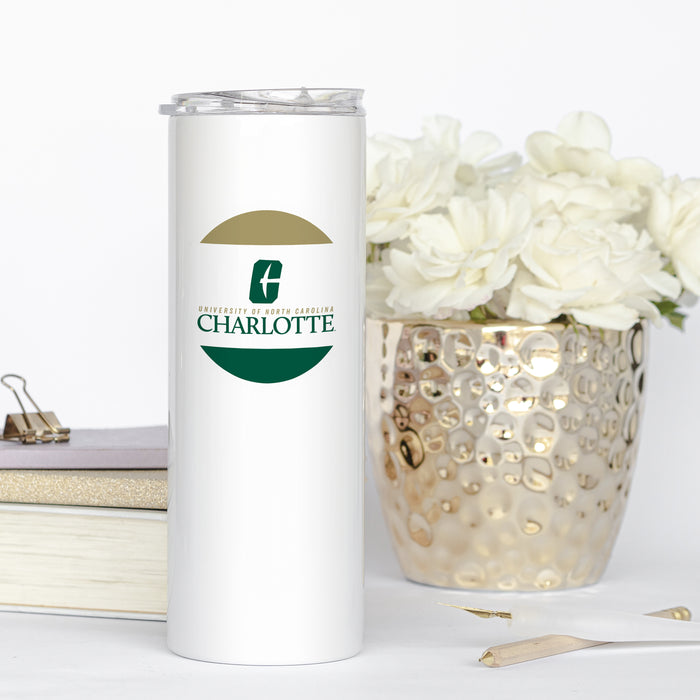 University of North Carolina at Charlotte Stainless Steel Skinny Tumbler 20 OZ