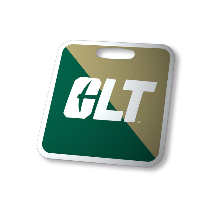 University of North Carolina at Charlotte Luggage Bag Tag (square)