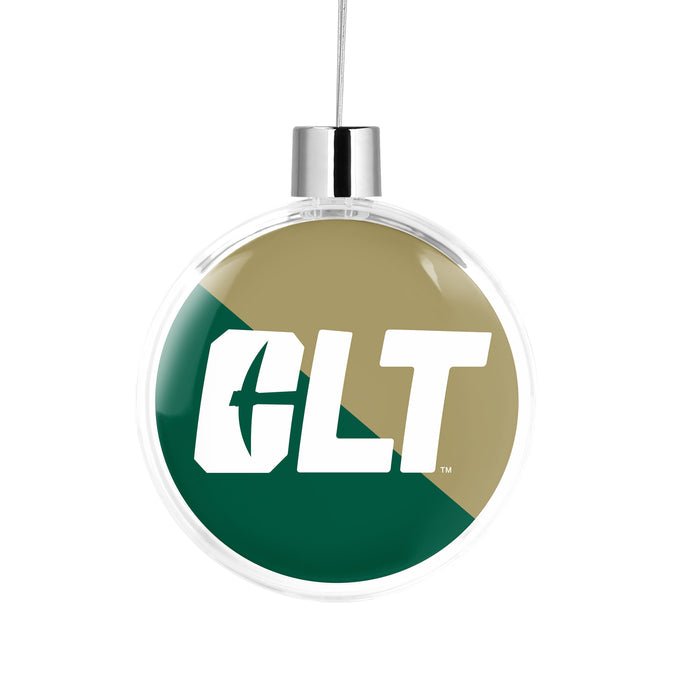 University of North Carolina at Charlotte Christmas Ornament Flat Round
