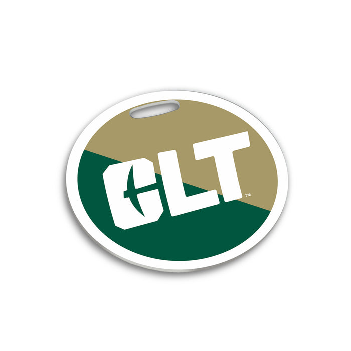 University of North Carolina at Charlotte Luggage Bag Tag (round)