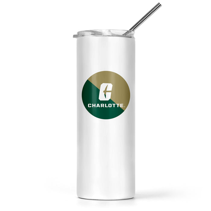 University of North Carolina at Charlotte Stainless Steel Skinny Tumbler 20 OZ