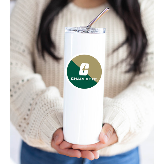 University of North Carolina at Charlotte Stainless Steel Skinny Tumbler 20 OZ