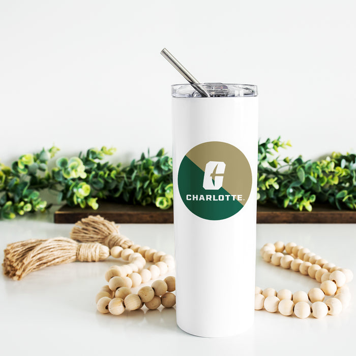 University of North Carolina at Charlotte Stainless Steel Skinny Tumbler 20 OZ