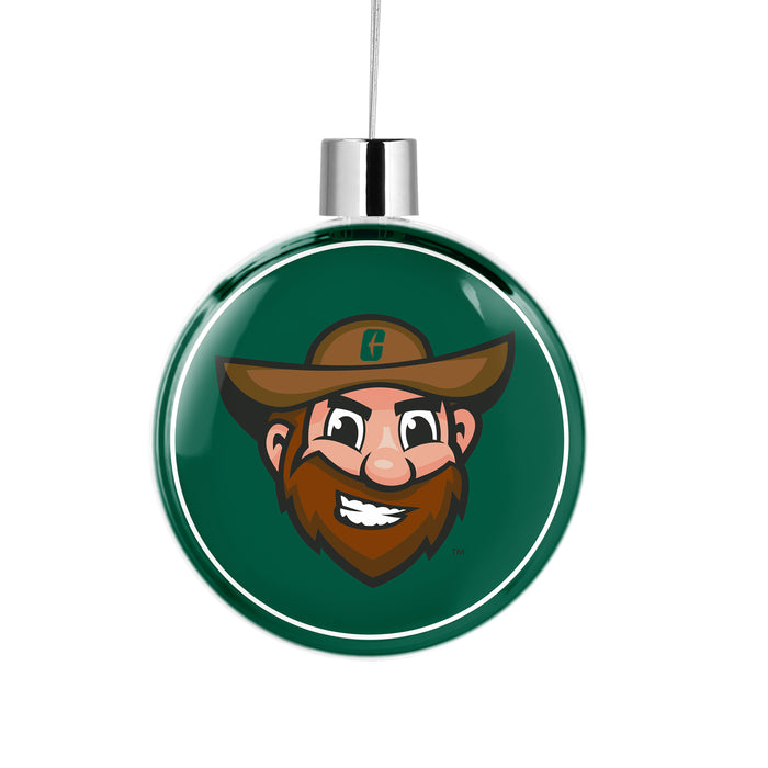 University of North Carolina at Charlotte Christmas Ornament Flat Round