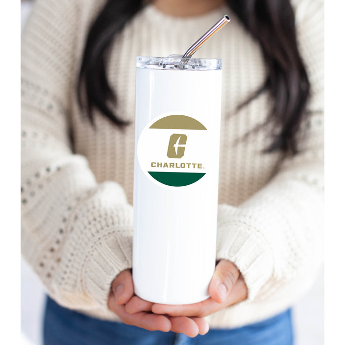 University of North Carolina at Charlotte Stainless Steel Skinny Tumbler 20 OZ