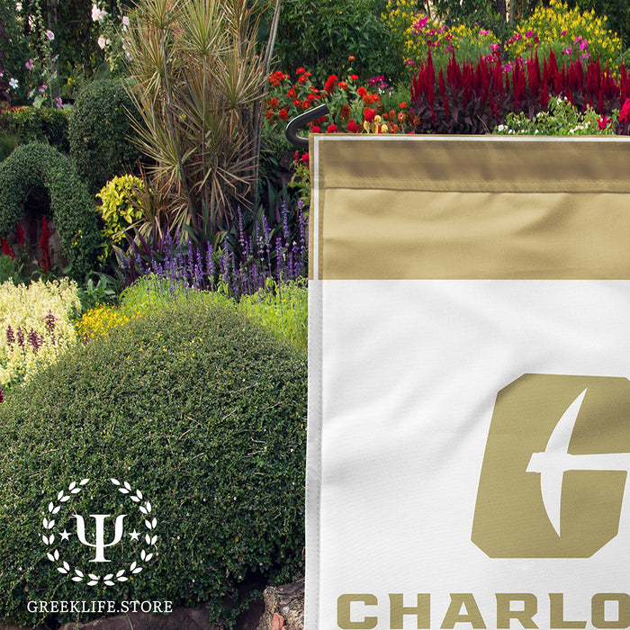 University of North Carolina at Charlotte Garden Flags