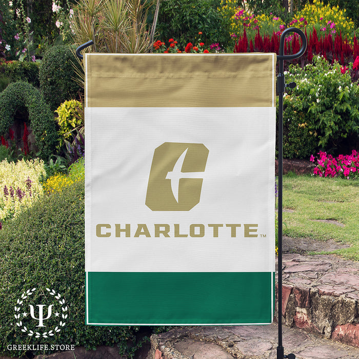 University of North Carolina at Charlotte Garden Flags