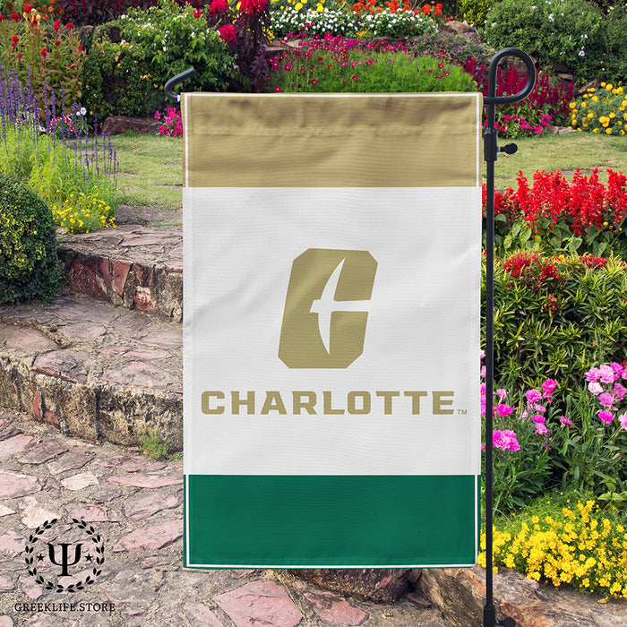 University of North Carolina at Charlotte Garden Flags