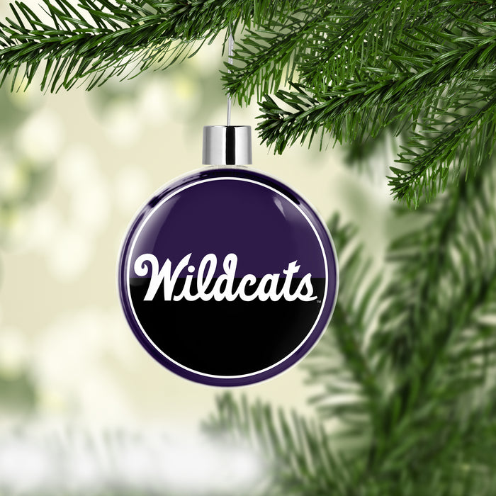 Kansas State University Christmas Ornament Flat Round