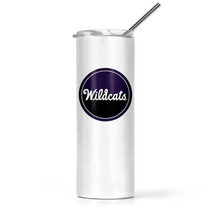Kansas State University Stainless Steel Skinny Tumbler 20 OZ