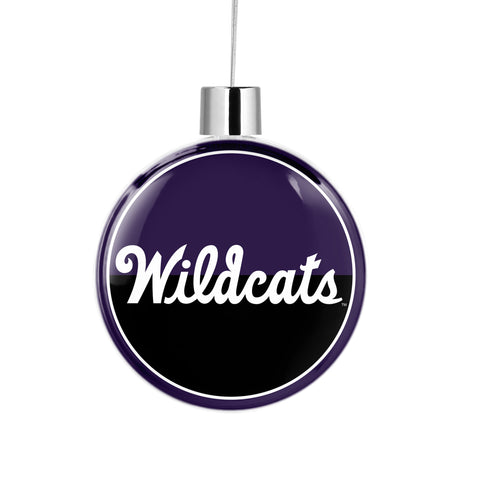 Kansas State University Christmas Ornament Flat Round