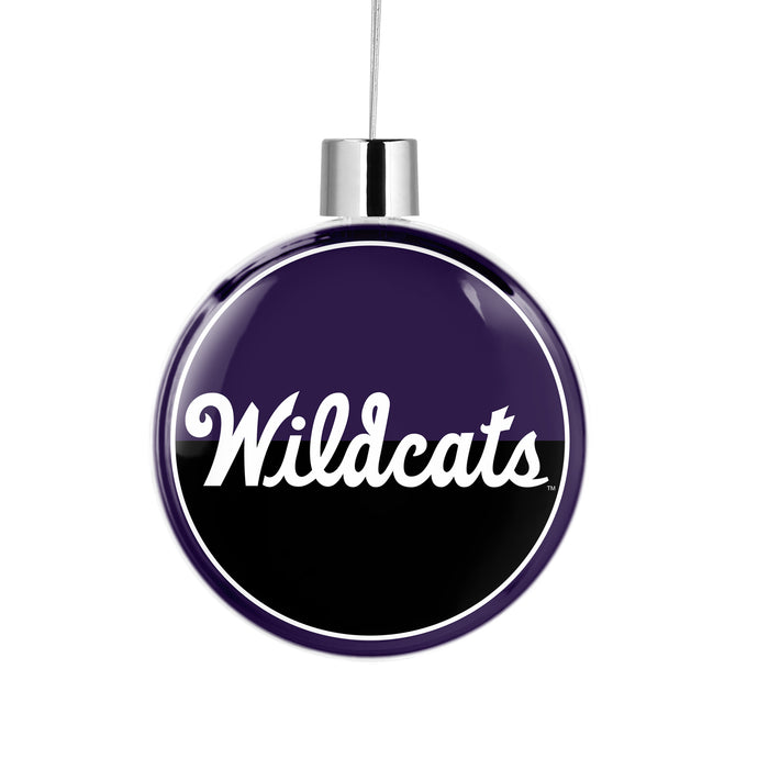 Kansas State University Christmas Ornament Flat Round