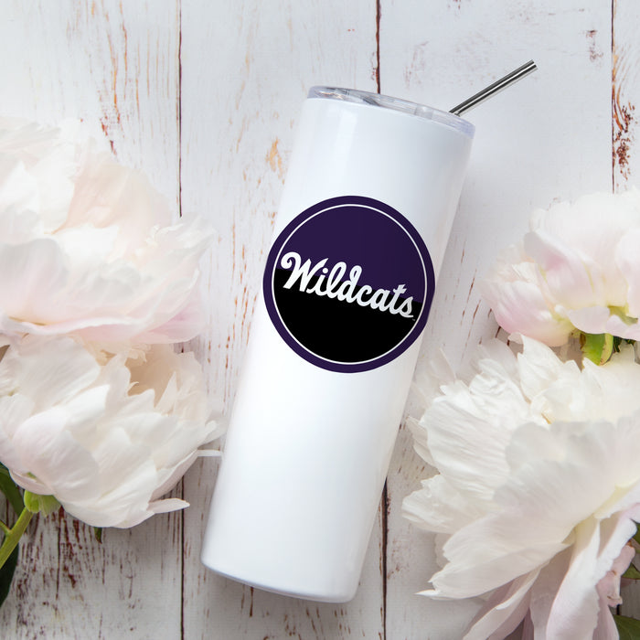 Kansas State University Stainless Steel Skinny Tumbler 20 OZ