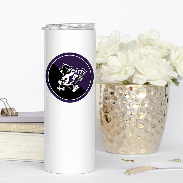 Kansas State University Stainless Steel Skinny Tumbler 20 OZ