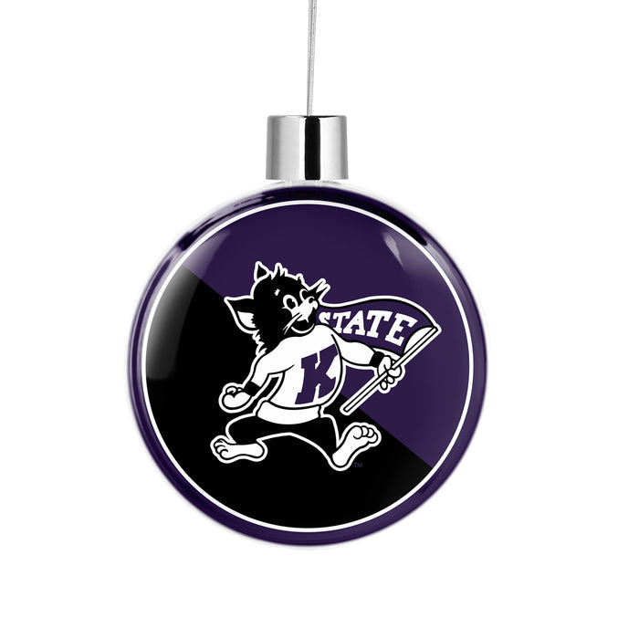 Kansas State University Christmas Ornament Flat Round