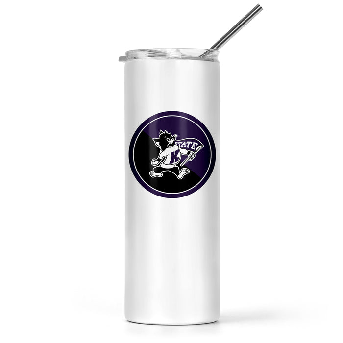 Kansas State University Stainless Steel Skinny Tumbler 20 OZ