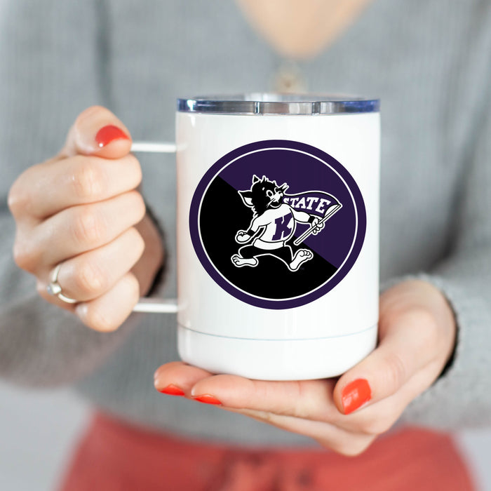 Kansas State University Stainless Steel Travel Mug 13 OZ