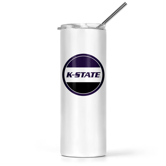 Kansas State University Stainless Steel Skinny Tumbler 20 OZ