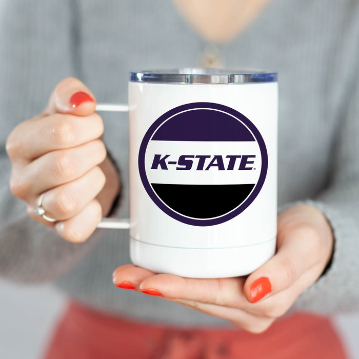 Kansas State University Stainless Steel Travel Mug 13 OZ