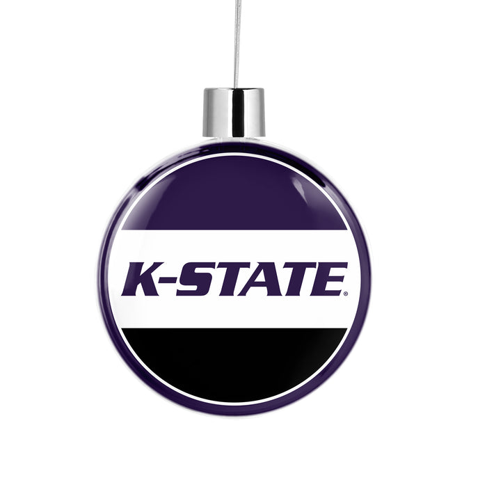 Kansas State University Christmas Ornament Flat Round