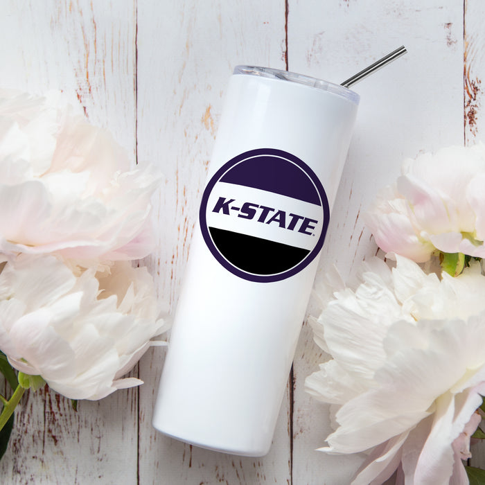 Kansas State University Stainless Steel Skinny Tumbler 20 OZ