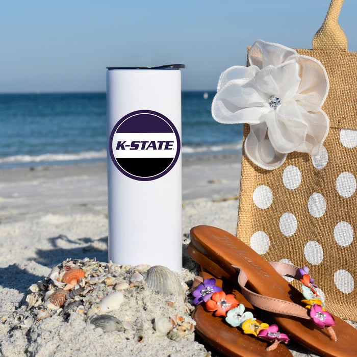 Kansas State University Stainless Steel Skinny Tumbler 20 OZ