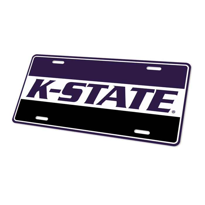 Kansas State University Decorative License Plate