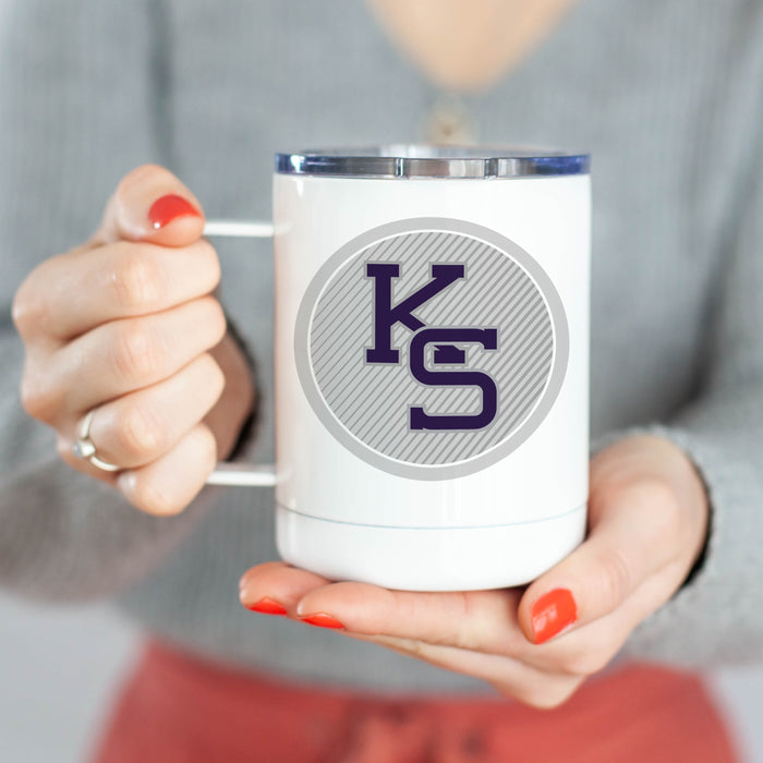 Kansas State University Stainless Steel Travel Mug 13 OZ
