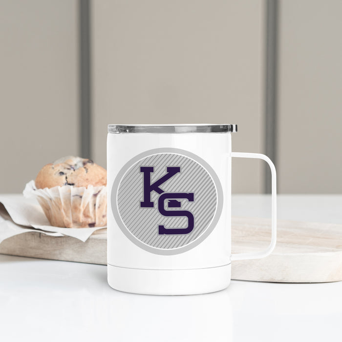 Kansas State University Stainless Steel Travel Mug 13 OZ